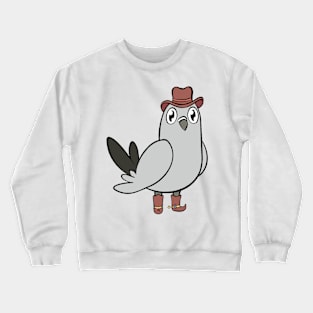 Cowboy Pigeon Crewneck Sweatshirt